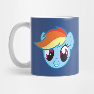 My little pony - Bigger Dash face Mug